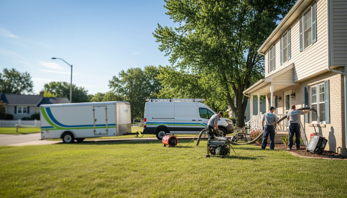 Flooded Basement Restoration And Cleanup With Repair in Osage, MN near me